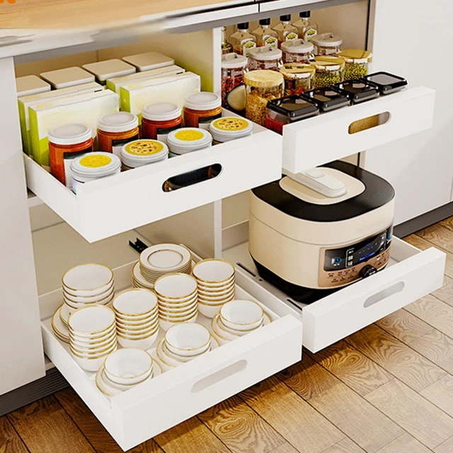 Plateau Coulissant Pour Appareils De Cuisine - Organise Ton Comptoir (cafetière, Grille-pain, Mixeur…)