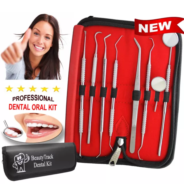 Teeth Whitening Kit Dental Floss Care Instruments Plaque Calculus Remover Scaler
