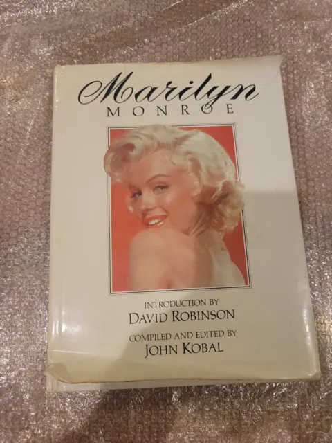 Collectible Table Top Book MARILYN MONROE by DAVID ROBINSON - Ed. J. Kobal 1974
