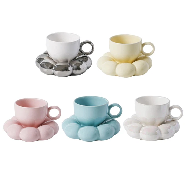 Tasse à Thé En Verre Transparent Avec Soucoupe Et Cuillère Inox – Lot élégant