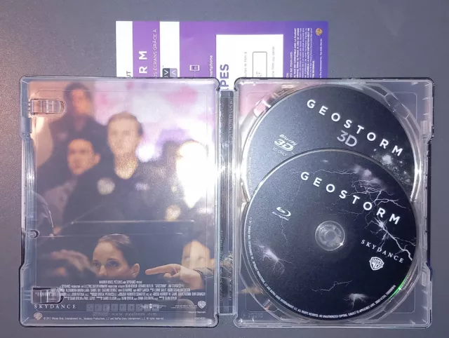 Geostorm 3D blu ray Steelbook 2