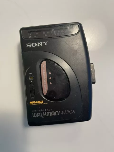 sony walkman cassette player WM-FX23