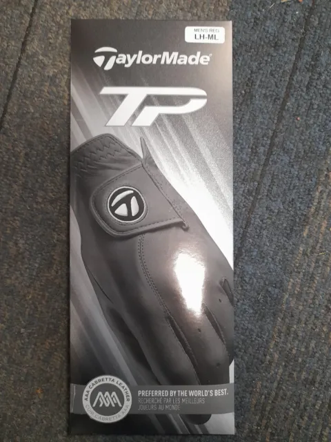 New Taylormade Tour Preferred Golf Glove Mens Medium/Large For L/H Grey