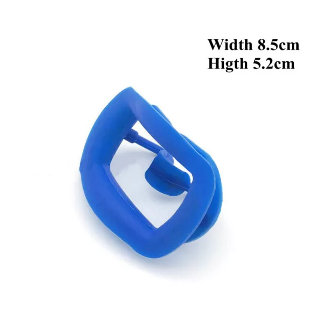 Dental Retractor Soft Silicone Mouth Opener 3DCheek Retractor Props Expand Blue