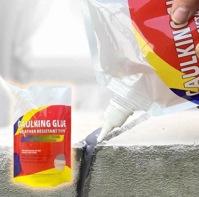 CONCRETE CRACK WATERPROOF Repair SealantCaulking Glue Weather