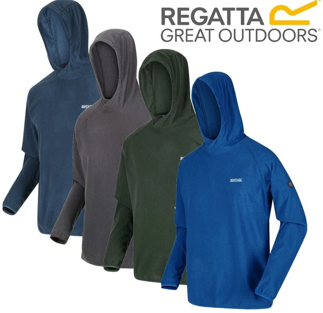 Felpa con cappuccio da uomo Regatta Montes felpa con cappuccio giacca in pile maglione maglione prezzo di ricambio £35
