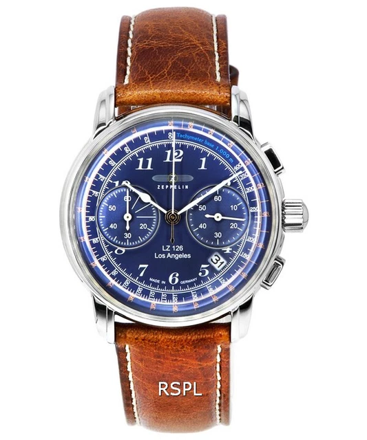 Zeppelin Los Angeles Cronografo al quarzo Z76143 50M Orologio da uomo