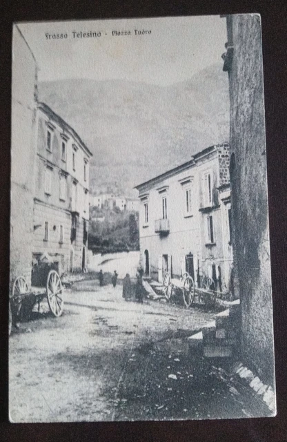 1929 Frasso telesino (Benevento) - piazza Tudro