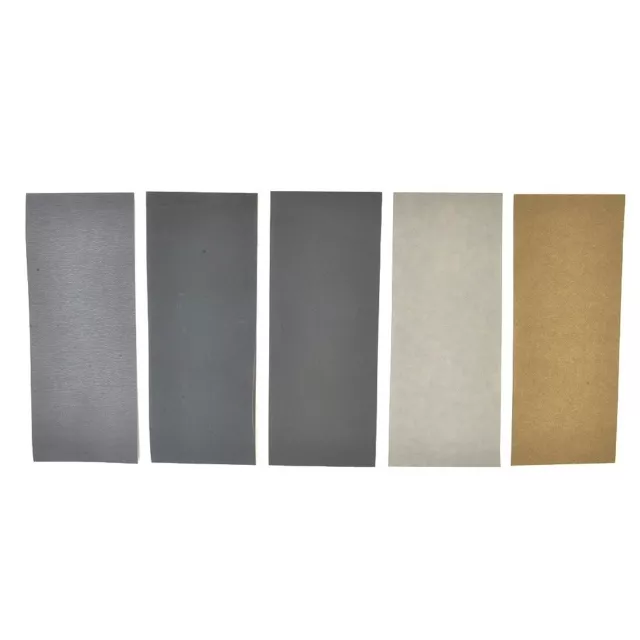 Assortiment de papier de verre premium WetDry 5 pièces assortiment de grains po