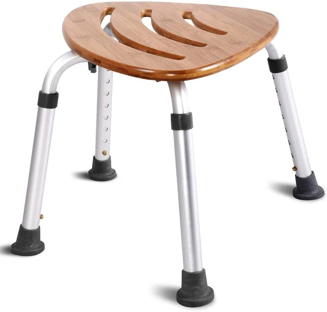 Sgabello Da Doccia Sedile per Vasca Sedia per Bagno Antiscivolo, Regolabile in A