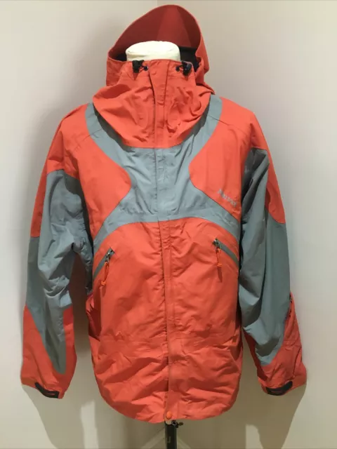 Mens Marmot Jacket Size XL Waterproof Orange/Grey Ski/Hiking/Active Jacket