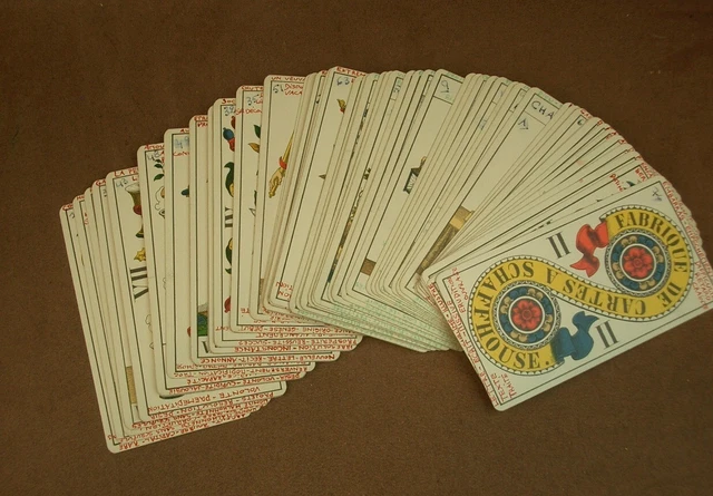 Modiano Jeu De Cartes Tarot 500 – Fabriqué En Italie – Pour Passionnés De Divination