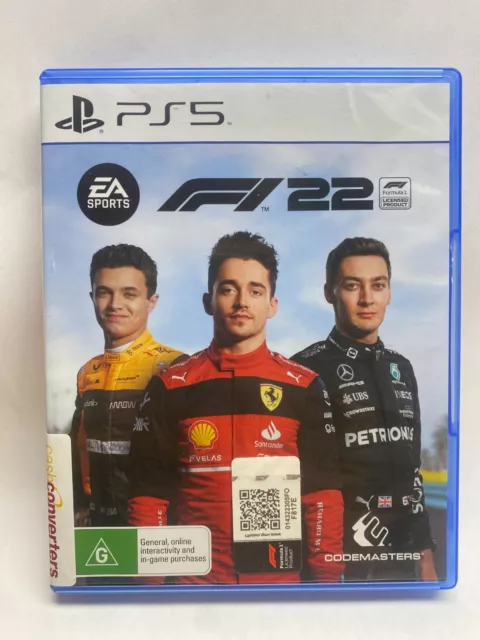 Ps5 Game F1 22 Rating G