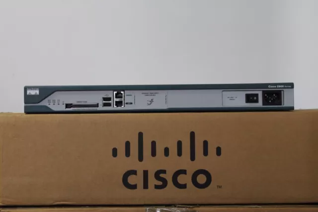 Cisco 2811 Router with AIM-CUE, VWIC-2MFT-T1, PVDM2-32, Voice Router