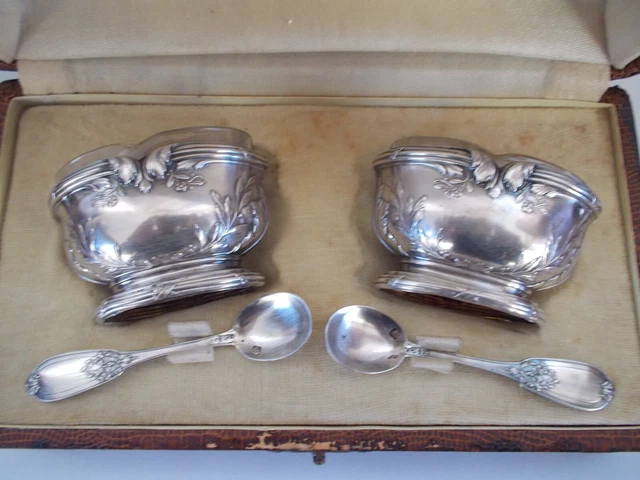 Saleron en argent massif décor LOUIS XV - Collection