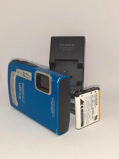 OLYMPUS TOUGH TG-320 Blue Digital Camera Compact Waterproof