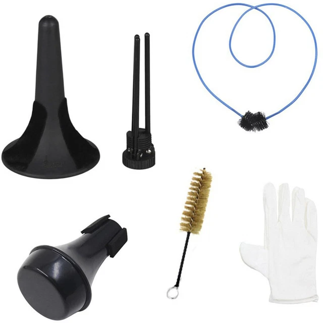Piccolo Kit Pulizia Tromba Boccaio Corno Francese Kit Pulizia Set Portatile