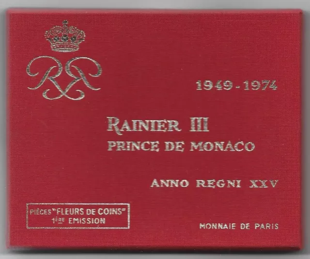 Monaco Serie Fdc 1974 .