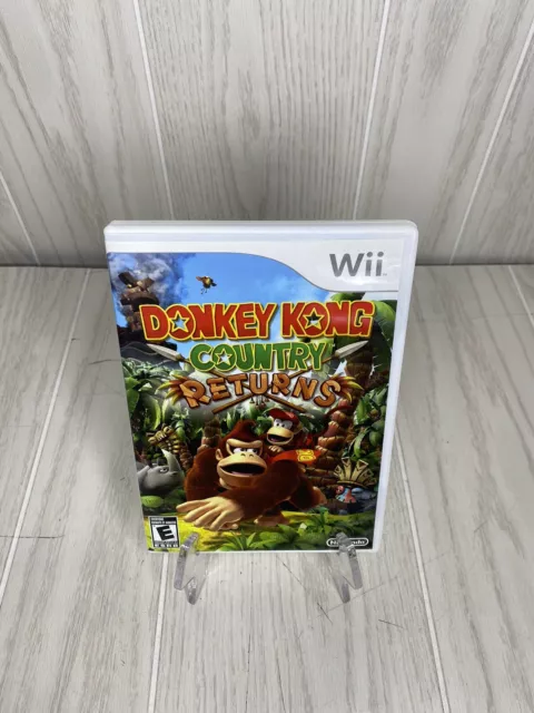 Nintendo Donkey Kong Country Returns (Nintendo Wii, 2010) CIB Complete Tested