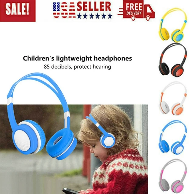 NEW WIRED KIDS Headphones Safe Overear Headset for Children Toddler