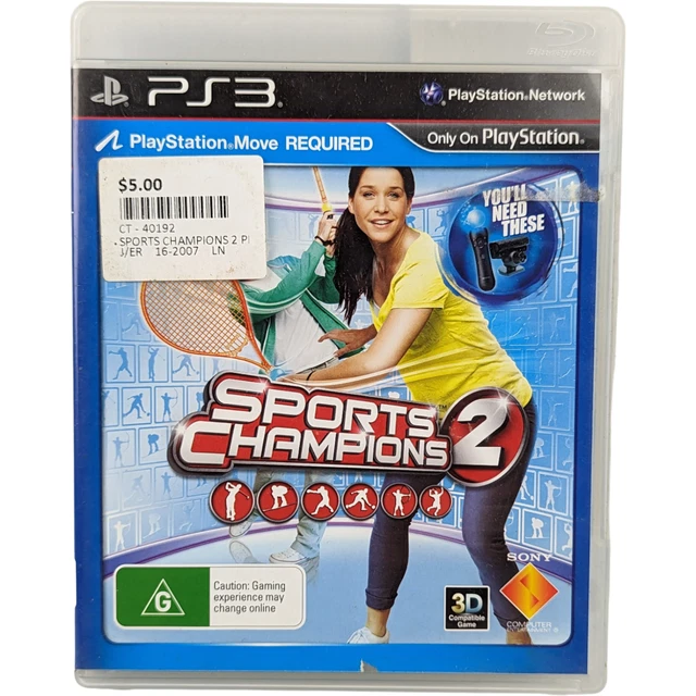 Sports champions 2 move starter sales bundle ps3