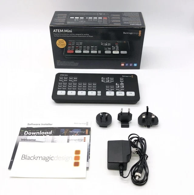 Blackmagic Design ATEM Mini Pro HDMI Live Stream Switcher 【Near Mint in BOX】2
