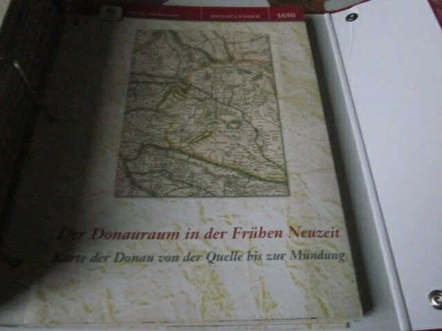 Dtsch.Geschichte in Historischen Karten 1650 Die Donauländer Quelle-Mündung