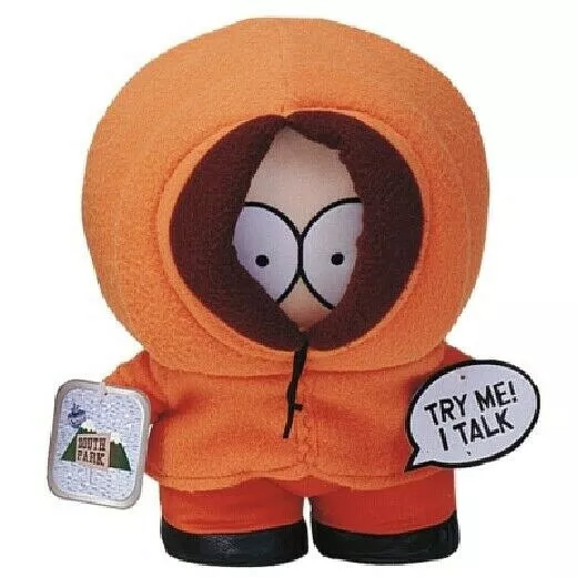 ORIGINAL SOUTH PARK Kenny Plush Toy 1998 Still With Labels Attached 14 ...