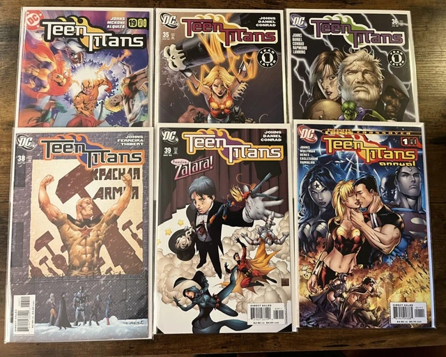 Lot of 6 Teen Titans Vol 3 #19 35 36 38 39 Annual #1 DC Comics (2005-2006)