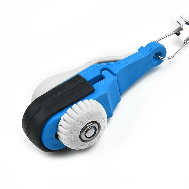 Clip De Liberación Ajustable Para Pesca Con Downrigger/outrigger - Nylon, 5.5x1.7x2.6 Cm, Color Azul