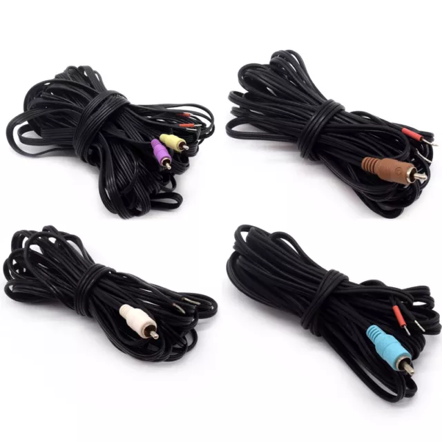 1Set 5PCS Bose-Lifestyle SoundTouch 520/535/525 RCA to Bare Speaker Wire cable