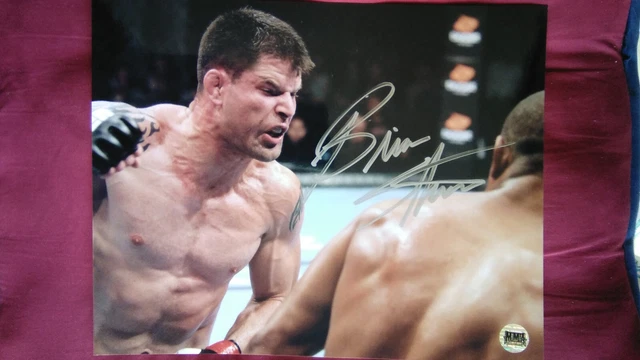 PHOTO UFC SIGNED TANK ABBOTT WITH CERTIFICAT D AUTHENTICITY