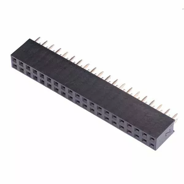 10 x 40-Way Double Row PCB Socket 2.54mm