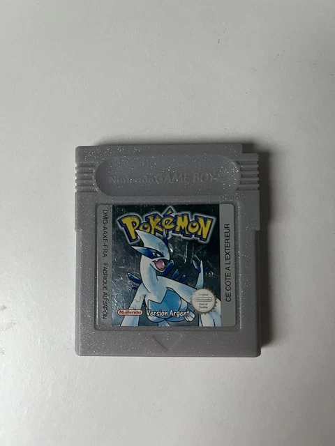 Pokemon version Argent - game boy color - Jeux vidéo