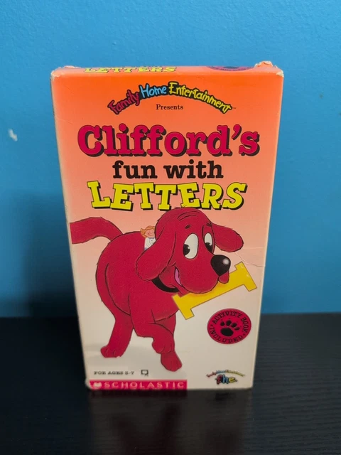 CLIFFORDS FUN WITH Letters (VHS, 1992) $12.50 - PicClick CA