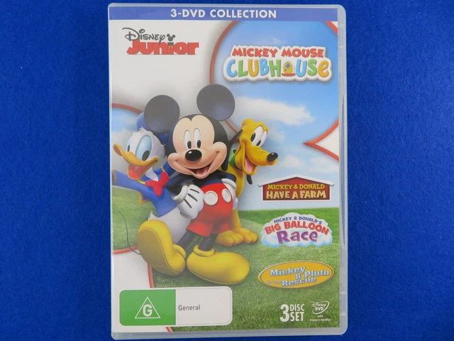 MICKEY MOUSE CLUBHOUSE 3 DVD Collection - DVD - Region 4 - Fast Postage ...
