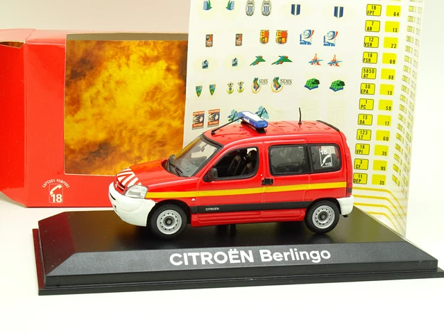 Miniature Norev 1/43 – Citroën Jumper Pompiers VSAV – Collection Occasion