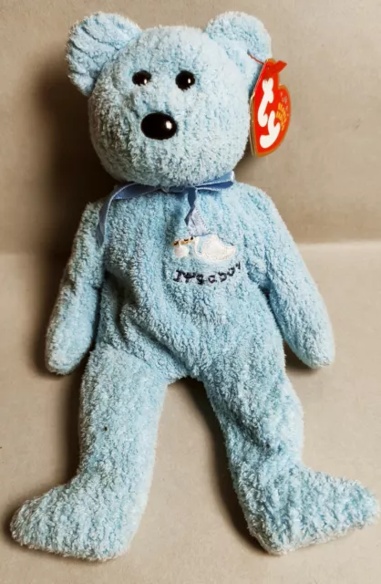 Ty Beanie Babies Baby Boy Teddy Sammlungsauflösung gut erhalten neu