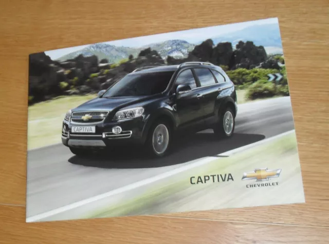 Chevrolet Captiva Brochure 2010 - LTZ LT LS - 2.4 2.0 VCDI