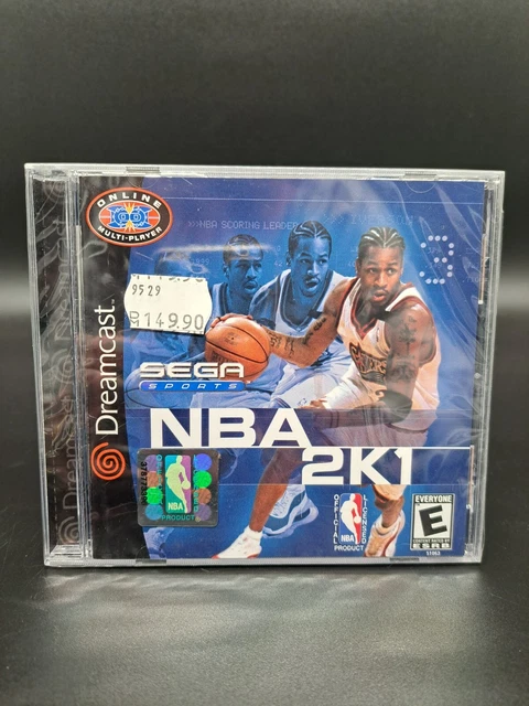 Dreamcast / NBA 2K1 basket / nuovo & imballo originale / sigillato / Vga / Wata / rivenditore