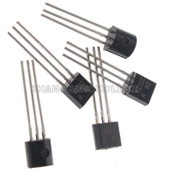 Jual Transistor 2N2222A NPN TO 92 40V 0.6A TR 2222 A TO