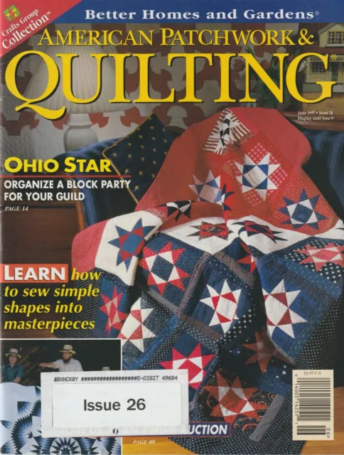 American Patchwork & Quilting Issue 26 Volume 5 No.3 June 1997