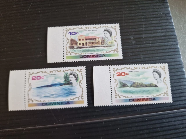 Dominica 1972 Sg 362-364 National Day Mnh