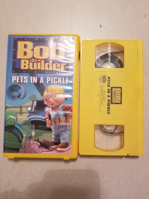 BOB THE BUILDER - Pets in a Pickle VHS tape FREE SHIPPING £7.46 ...