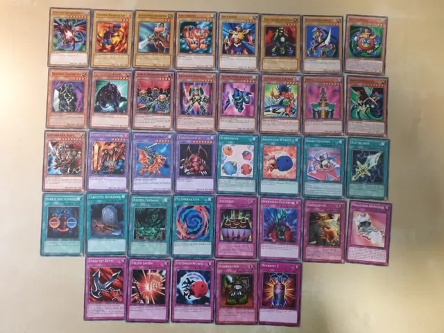 Joey Wheeler Deck Battle City aus der TV Anime Serie YU-GI-OH Jinzo Rotäugiger