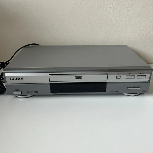 ORION DVD 3000 Dvd Player Cd Player No Remote Grey Working Condition £