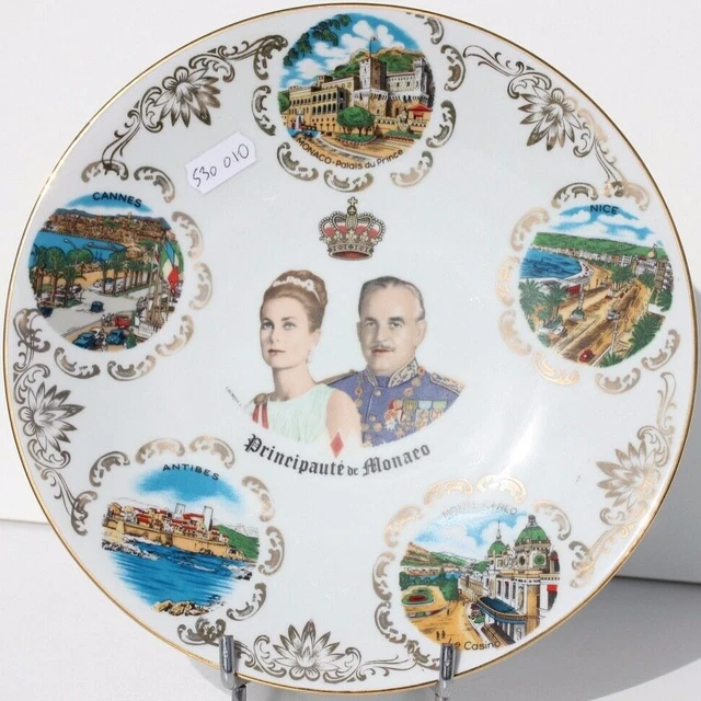 Principauté de Monaco Assiette ⋆ La Fouine Chine