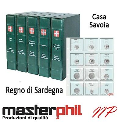 MASTERPHIL ALBUM Regno TIPOLOGICO TUTTI I REGNANTI  FOGLI ENTRA SCEGLI 