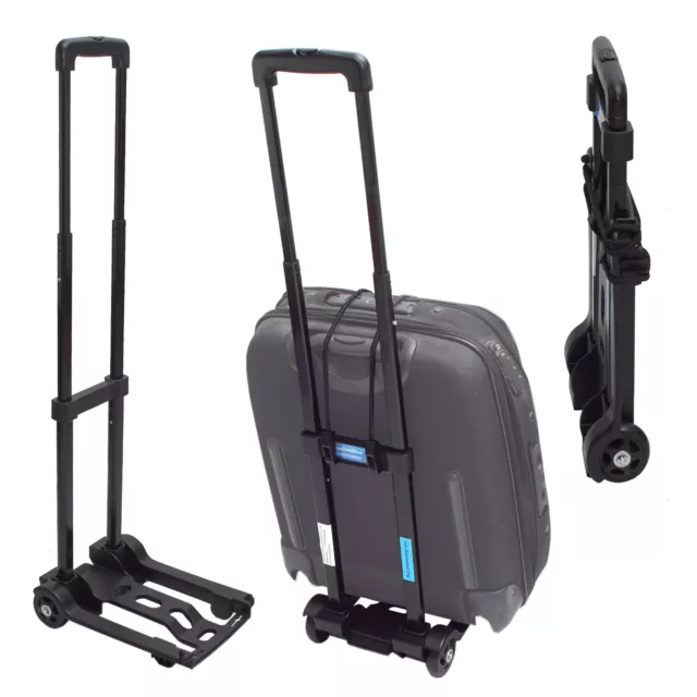Porte bagage hotsell à roulettes pliant