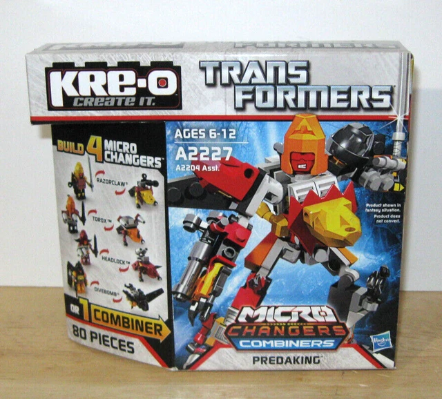Transformers ~ Kre-O Micro Changers Combiners ~ Predaking ~ NIP VHTF
